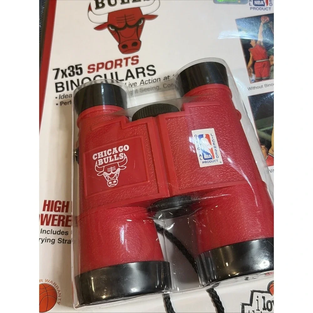 Vintage NBA 1990's Chicago Bulls Binoculars Sakar International NOS JORDAN